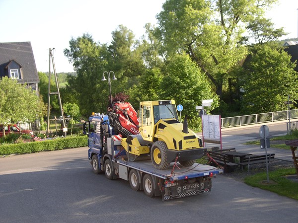 Maschinenumzüge im Husnrück